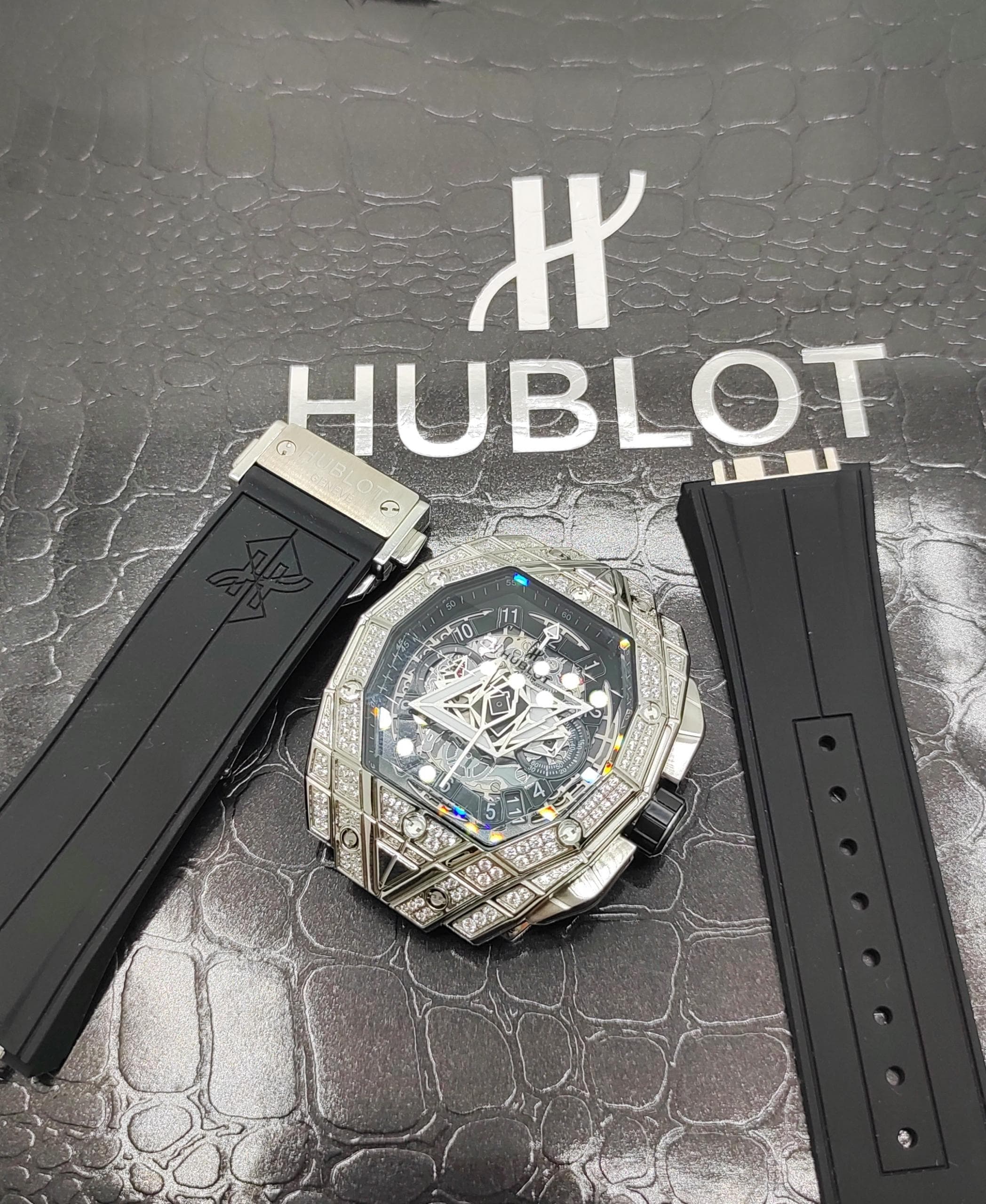 ساعت مردانه هابلوت بيگ بنگ فول نگین – Hublot — تصویر ۲