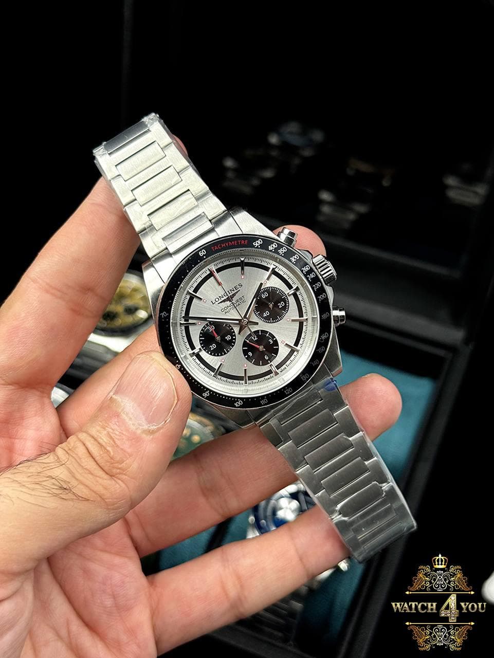 ساعت مردانه لونژین کرنوگراف LONGINES Conquest — تصویر ۵