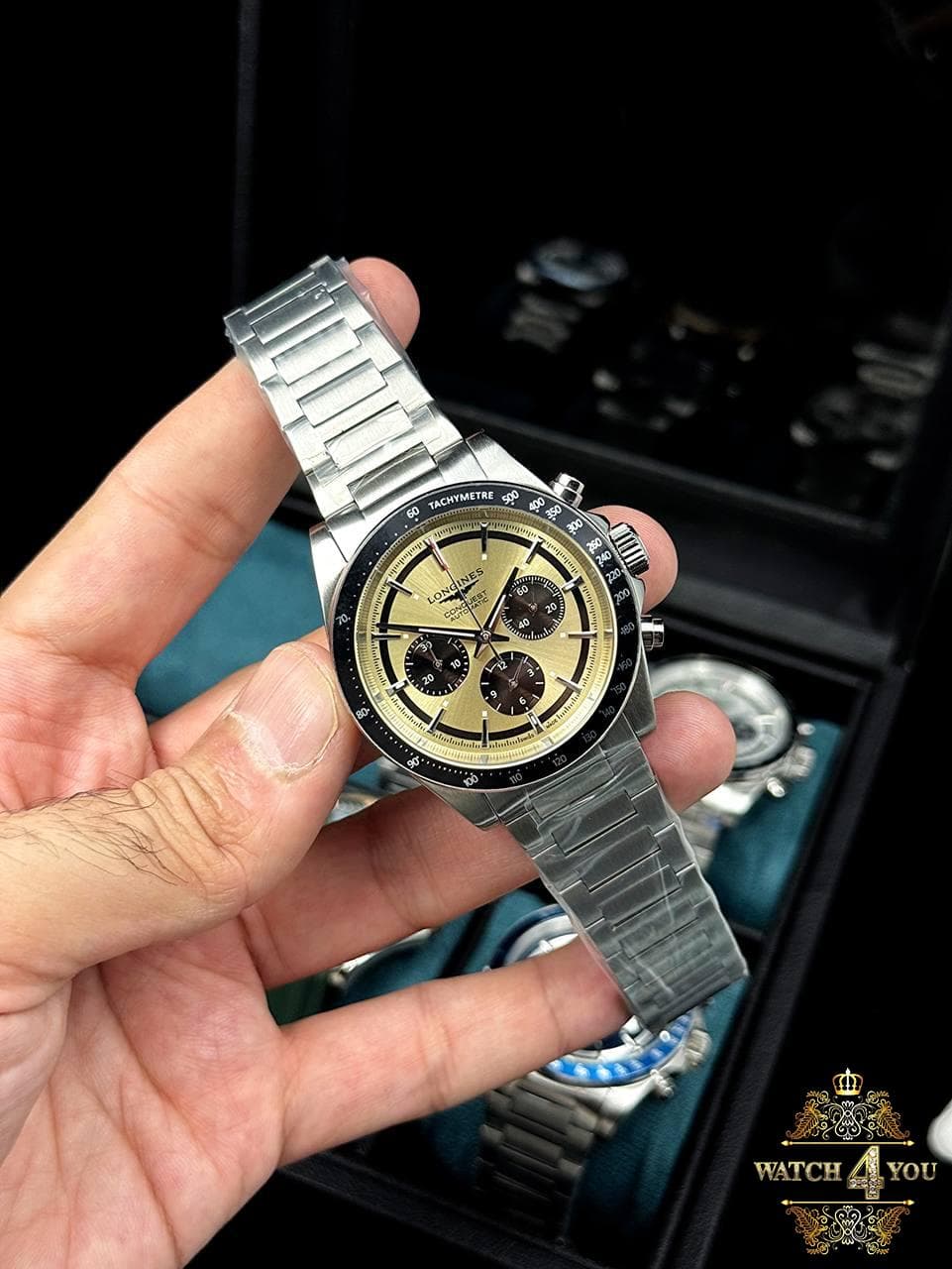 ساعت مردانه لونژین کرنوگراف LONGINES Conquest — تصویر ۲
