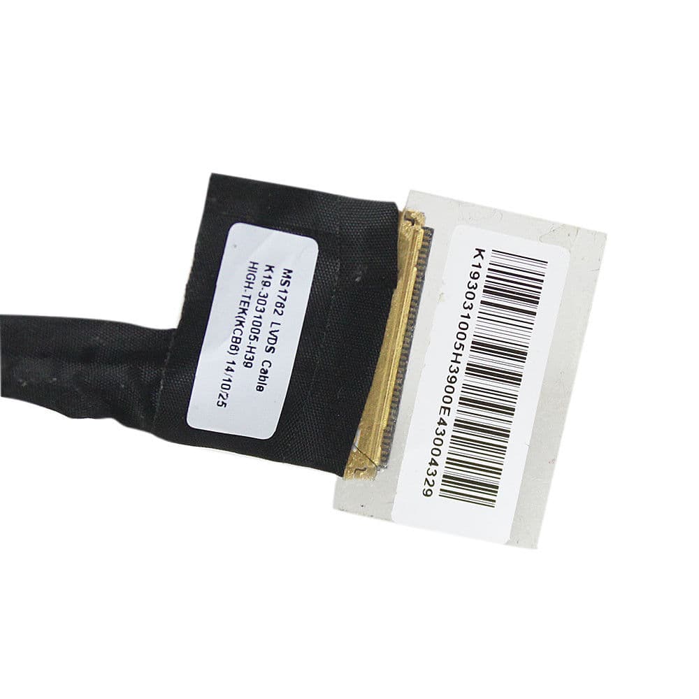 کابل فلت تصویر لپ تاپ ام اس آی مدل MSI MS1761 LVDS LED Screen Video Display wire Cable K19-3031002-H39 — تصویر ۲