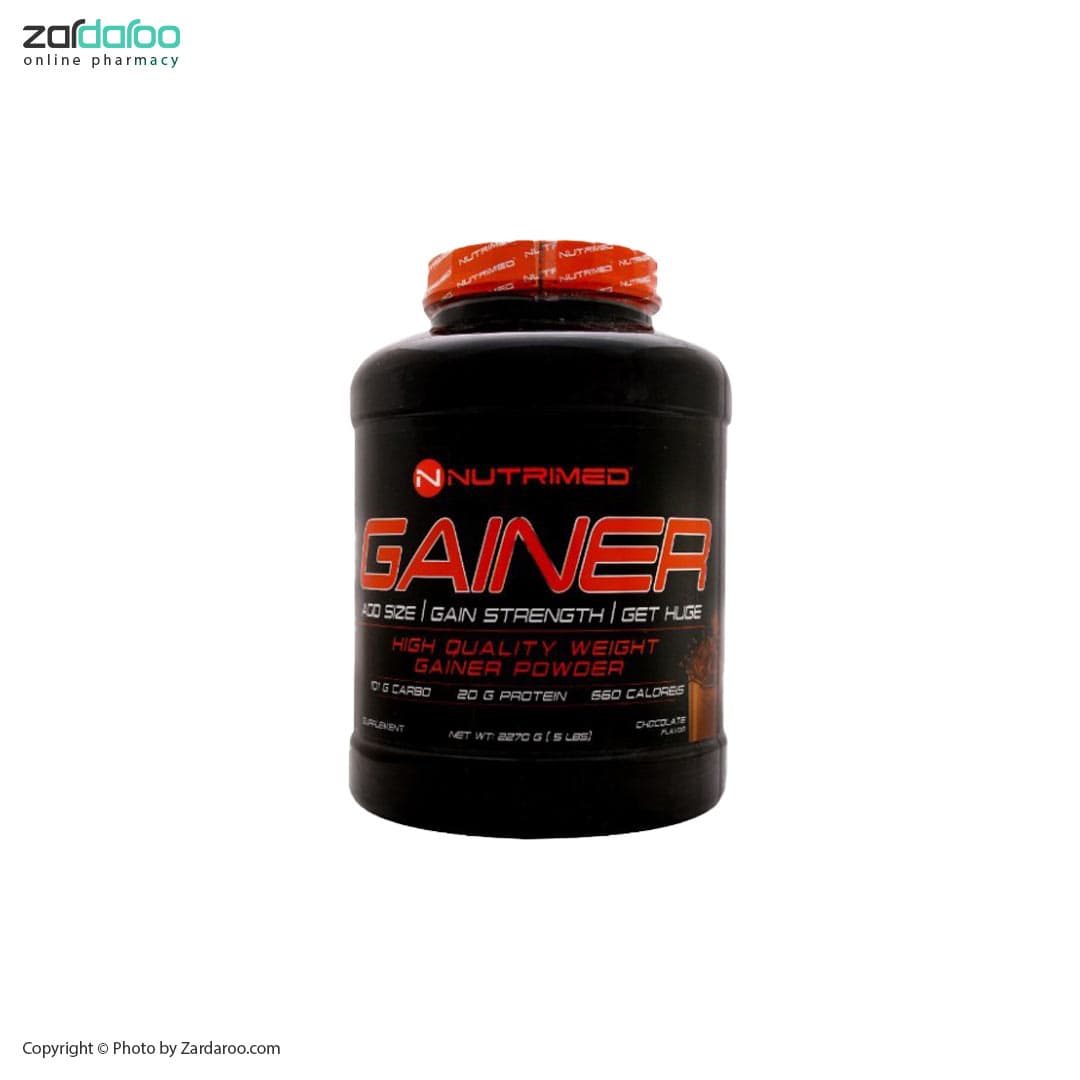 پودر گینر 2270 گرمی شکلاتی نوتریمد Nutrimed