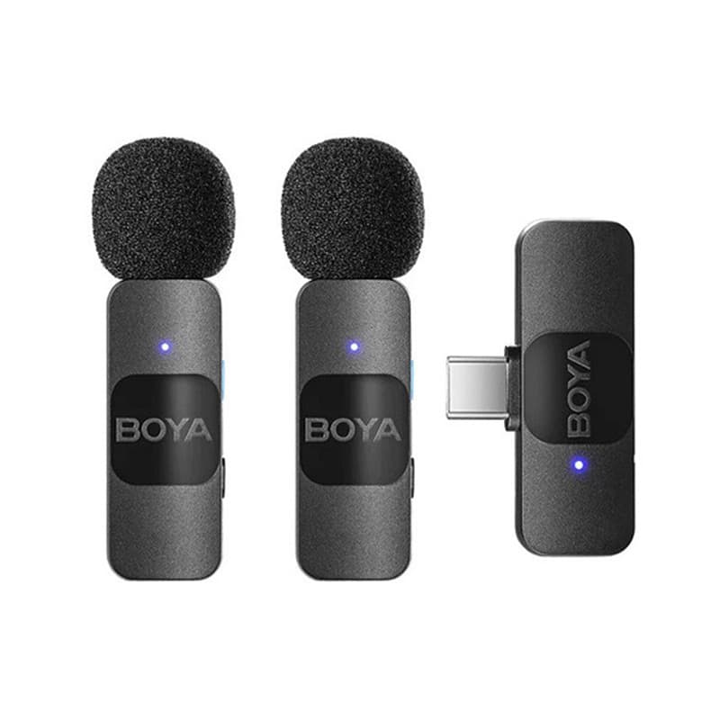 میکروفن بی سیم یقه ای بویا BOYA BY-V20 اندروید