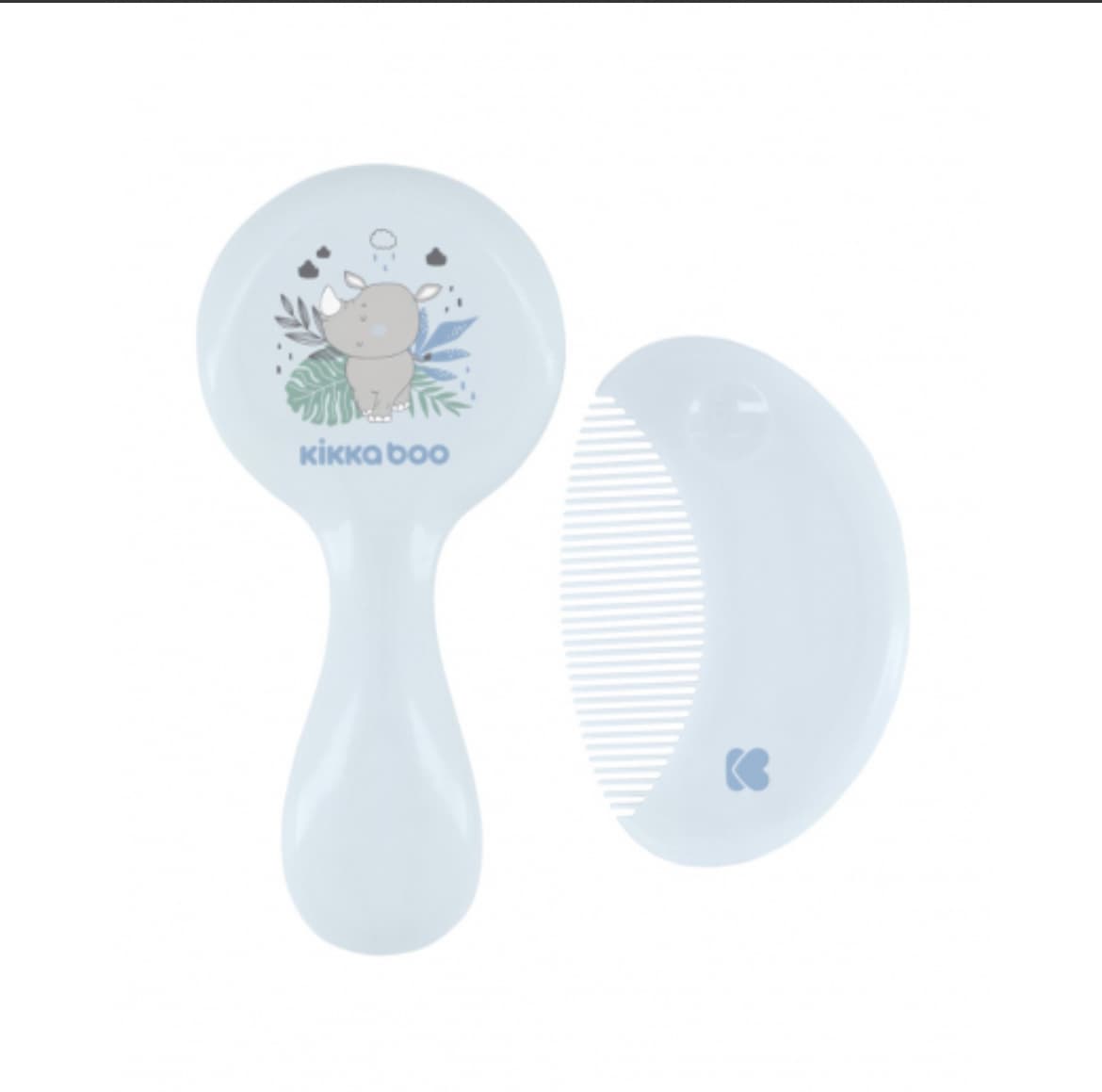 شانه و برس الیاف طبیعی کیکابو مدل kikkaboo savanna — تصویر ۳