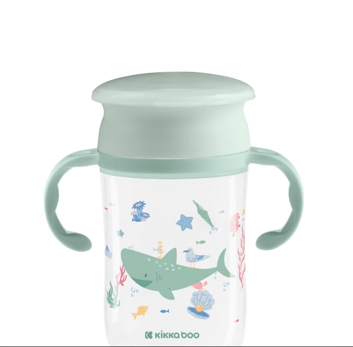لیوان 360 درجه کیکابو مدل kikkaboo Deep sea حجم 300 میل — تصویر ۴