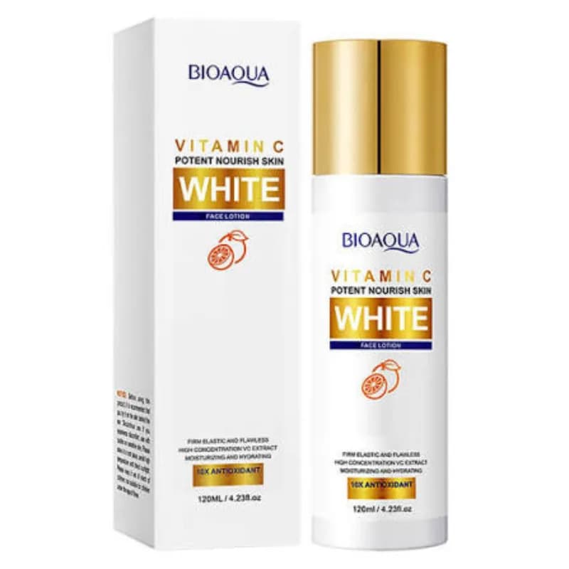 تونر سفید کننده ویتامین C بیوآکوا BIOAQUA حجم 120 میلی لیتر