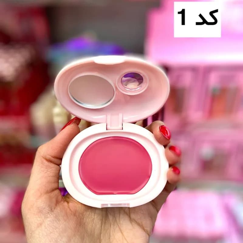رژگونه کرمی خمیری اولیبولا Olibolla طرح شیگلم Sheglam — تصویر ۴