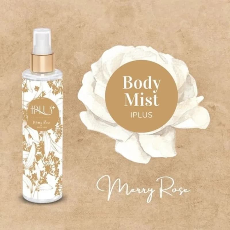 بادی میست زنانه آی پلاس مدل Merry Rose حجم 200 میلی لیتر — تصویر ۳