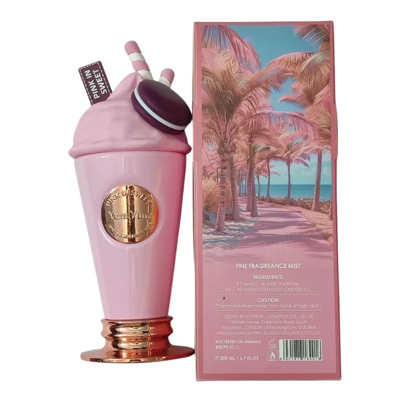 بادی اسپلش زنانه یام یام پینک این سوییت Pink In Sweet حجم 200 میلی لیتر — تصویر ۴