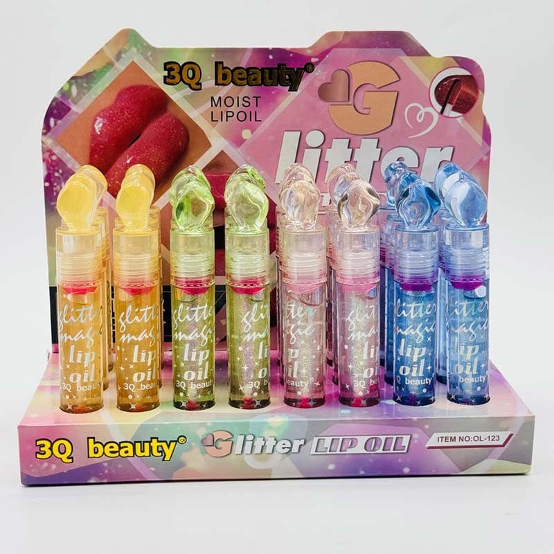 برق لب حرارتی شاین دار تری کیو بیوتی کد OL 123