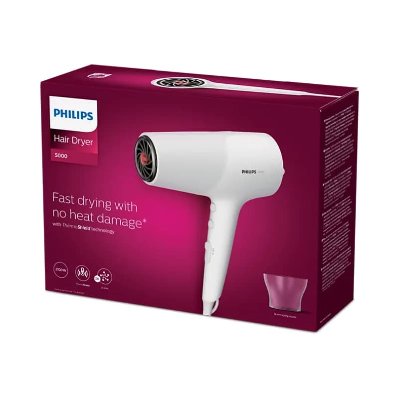 سشوار حرفه ای 2100 وات فیلیپس مدل BHD500 — تصویر ۴