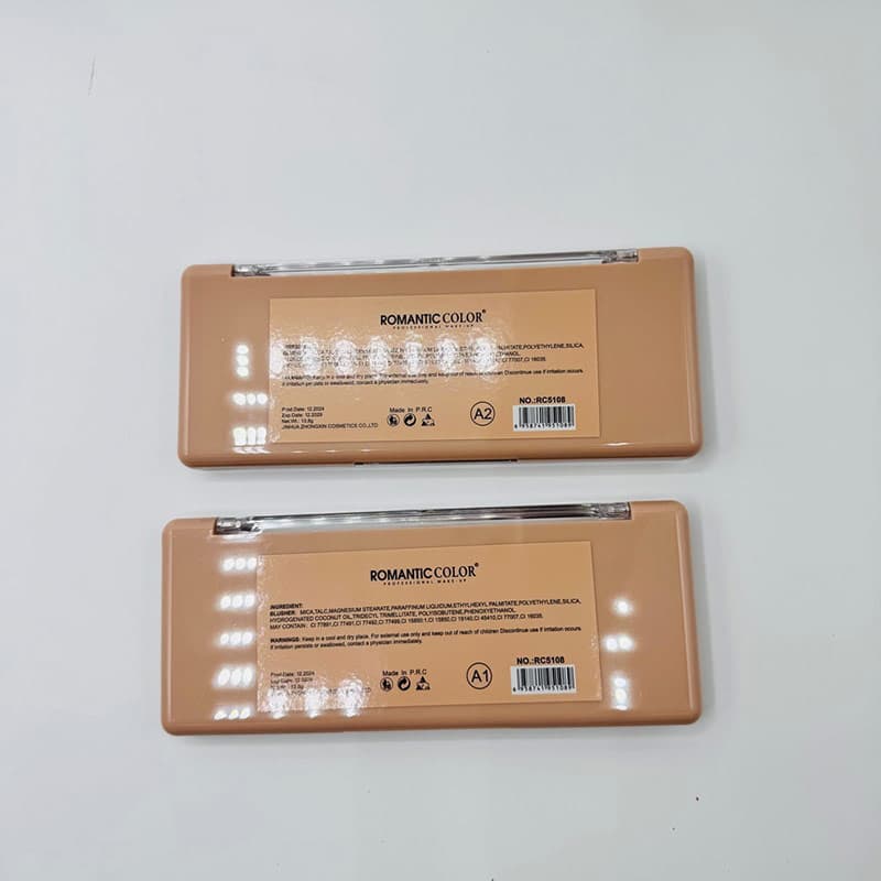 رژگونه سه رنگ رومانتیک کالر کد RC5108 — تصویر ۲