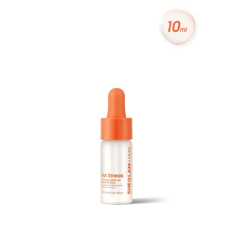 روغن محافظ حرارتی و براق کننده مو شیگلم مدل Hot Streak Thermal Defense Glow Oil Elixir — تصویر ۴