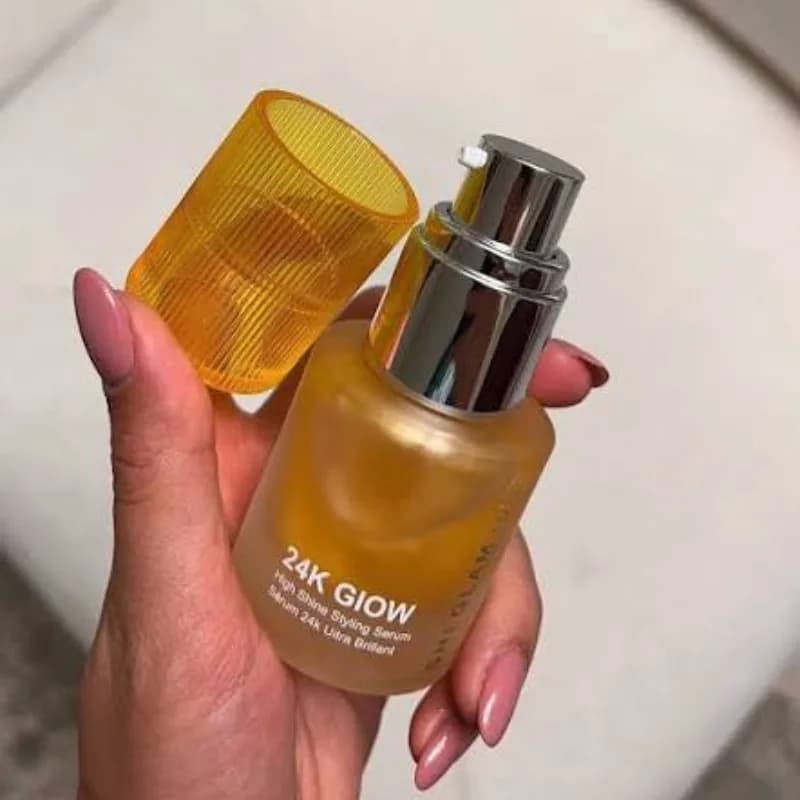 سرم حالت دهنده و براق کننده مو شیگلم مدل 24K Glow حجم 50 میلی لیتر — تصویر ۳