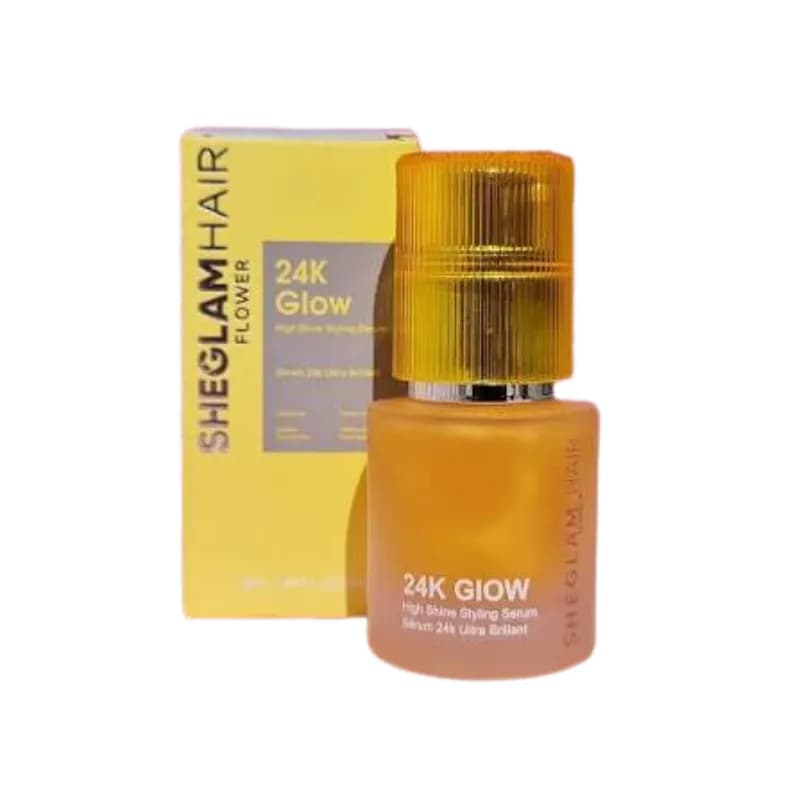 سرم حالت‌ دهنده و براق‌ کننده مو شیگلم مدل 24K Glow حجم 50 میلی‌ لیتر
