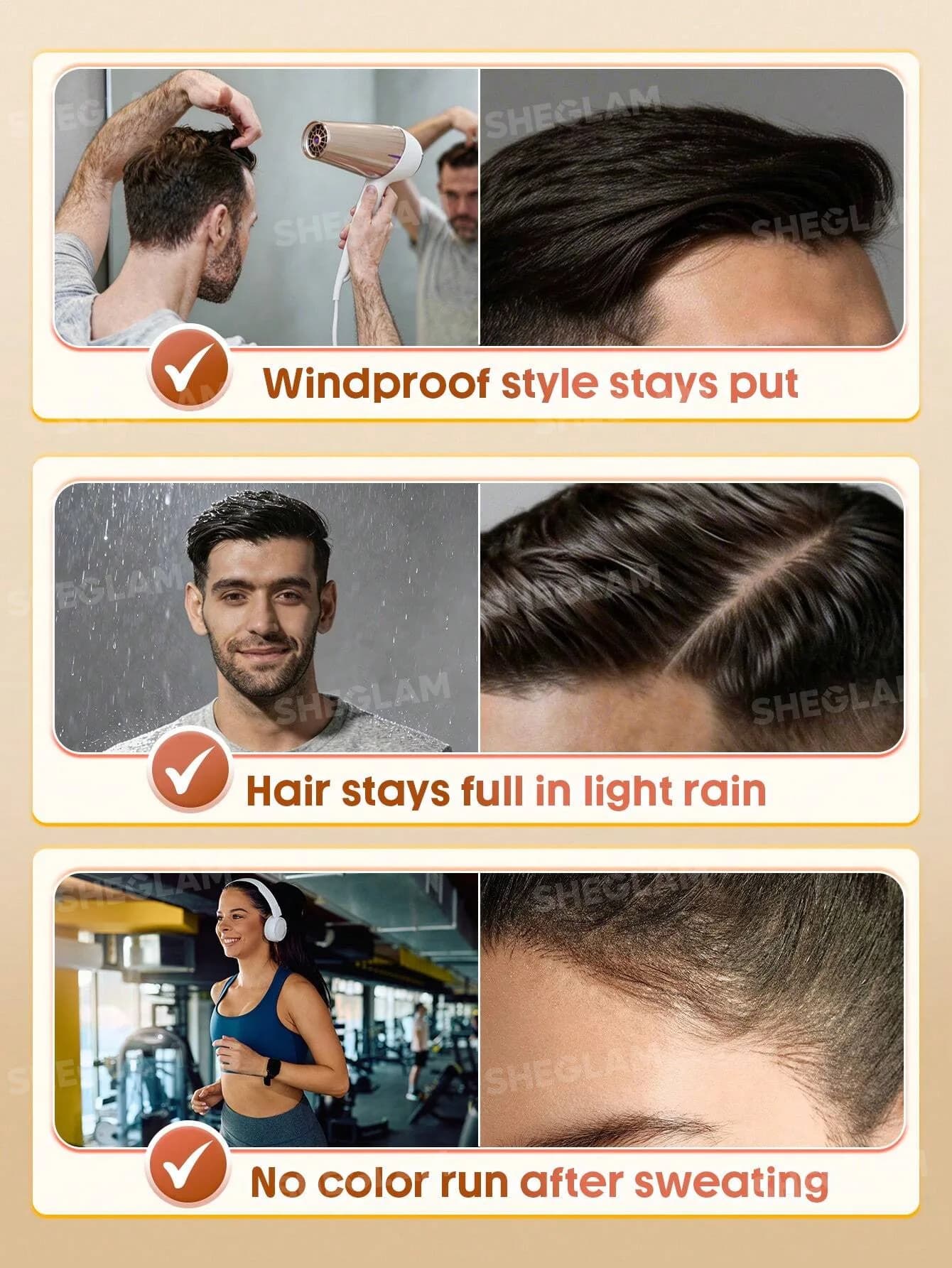 اسپری فیکس کننده پودر پرپشت کننده مو شیگلم مدل Volume Boost Fiber Fix Setting Mist — تصویر ۶