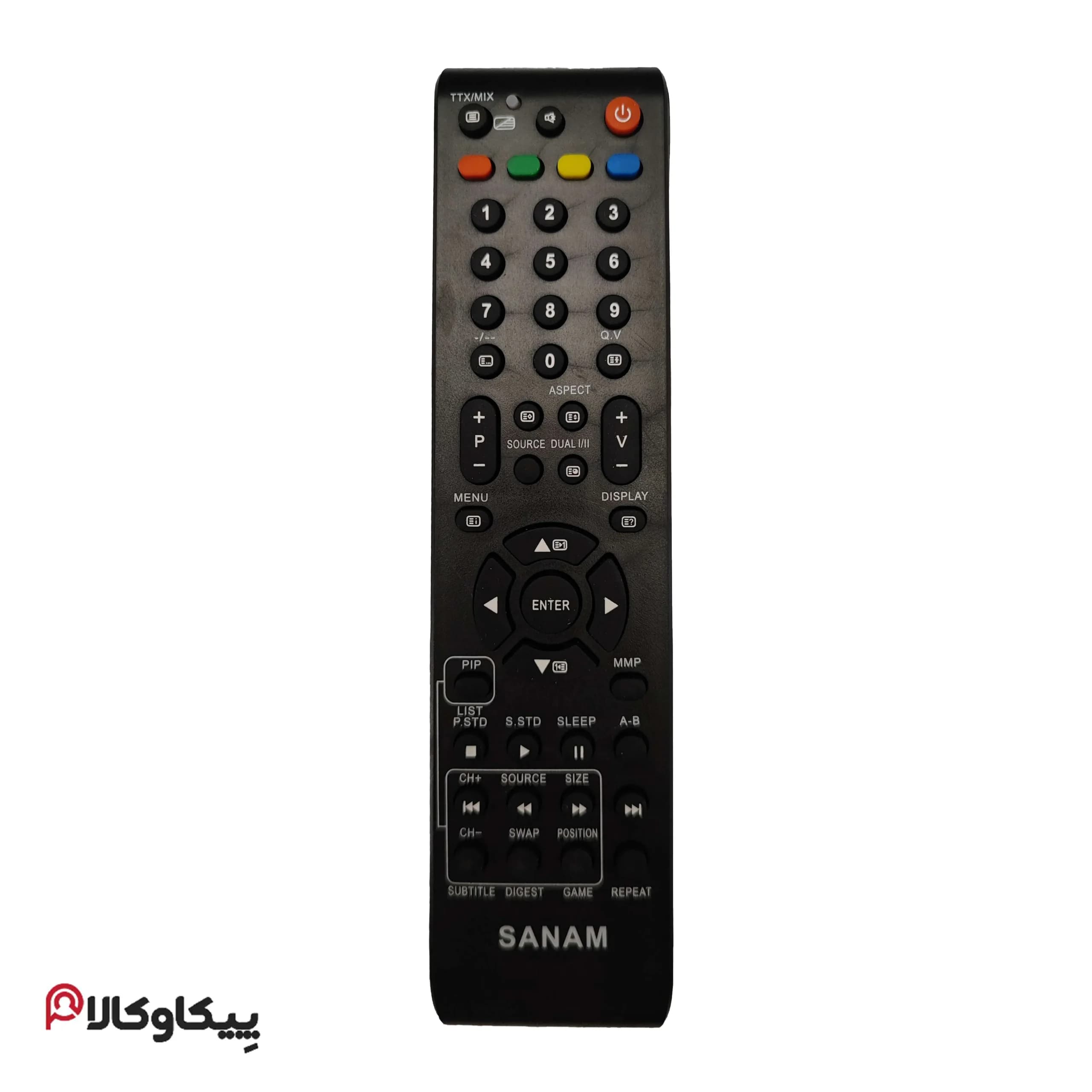 کنترل تلویزیون SANAM صنام 102A