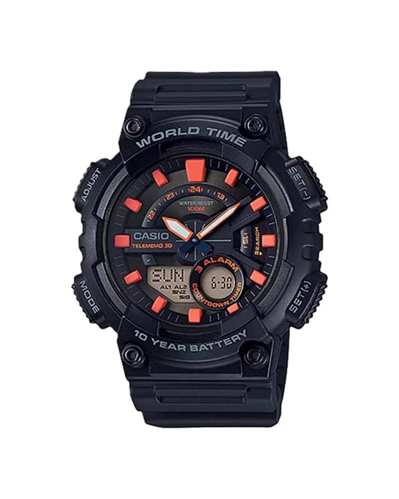 ساعت مچی عقربه‌ای مردانه کاسیو مدل CASIO AEQ-110W-1A2VDF