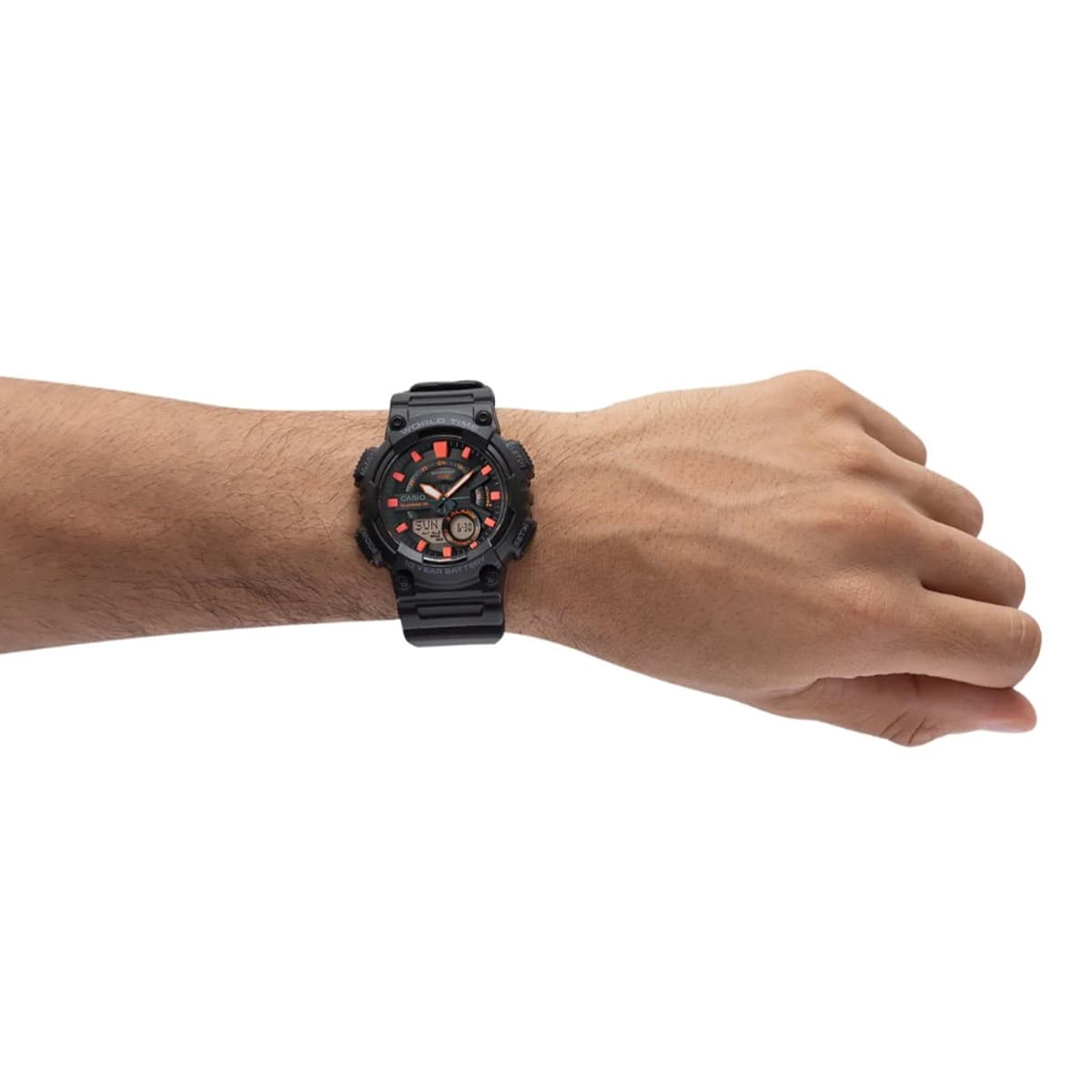 ساعت مچی عقربه‌ای مردانه کاسیو مدل CASIO AEQ-110W-1A2VDF — تصویر ۴