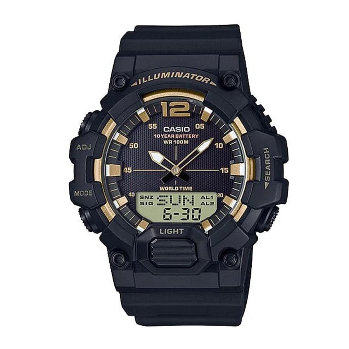 ساعت مچی عقربه‌ای مردانه کاسیو مدل CASIO HDC-700-9AVDF — تصویر ۴