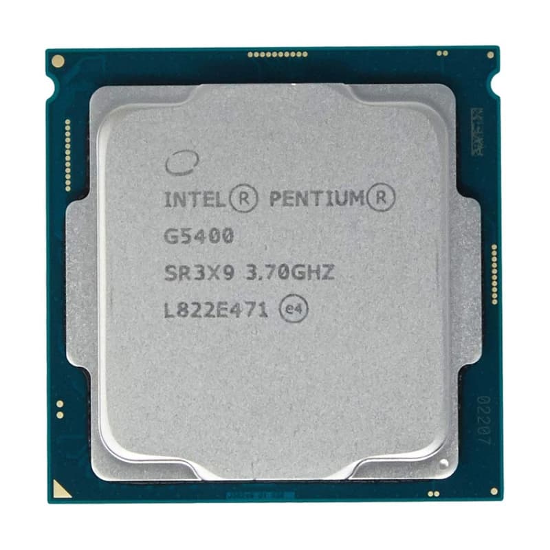 پردازنده اینتل سری COFFEE LAKE مدل PENTIUM GOLD G5400 TRAY — تصویر ۶