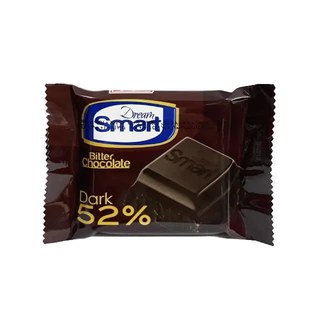 شکلات تلخ 52٪ دریم اسمارت شیرین عسل – 50 گرم