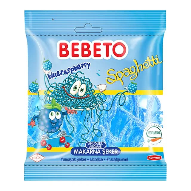 پاستیل بلوبری اسپاگتی ببتو – 80 گرم