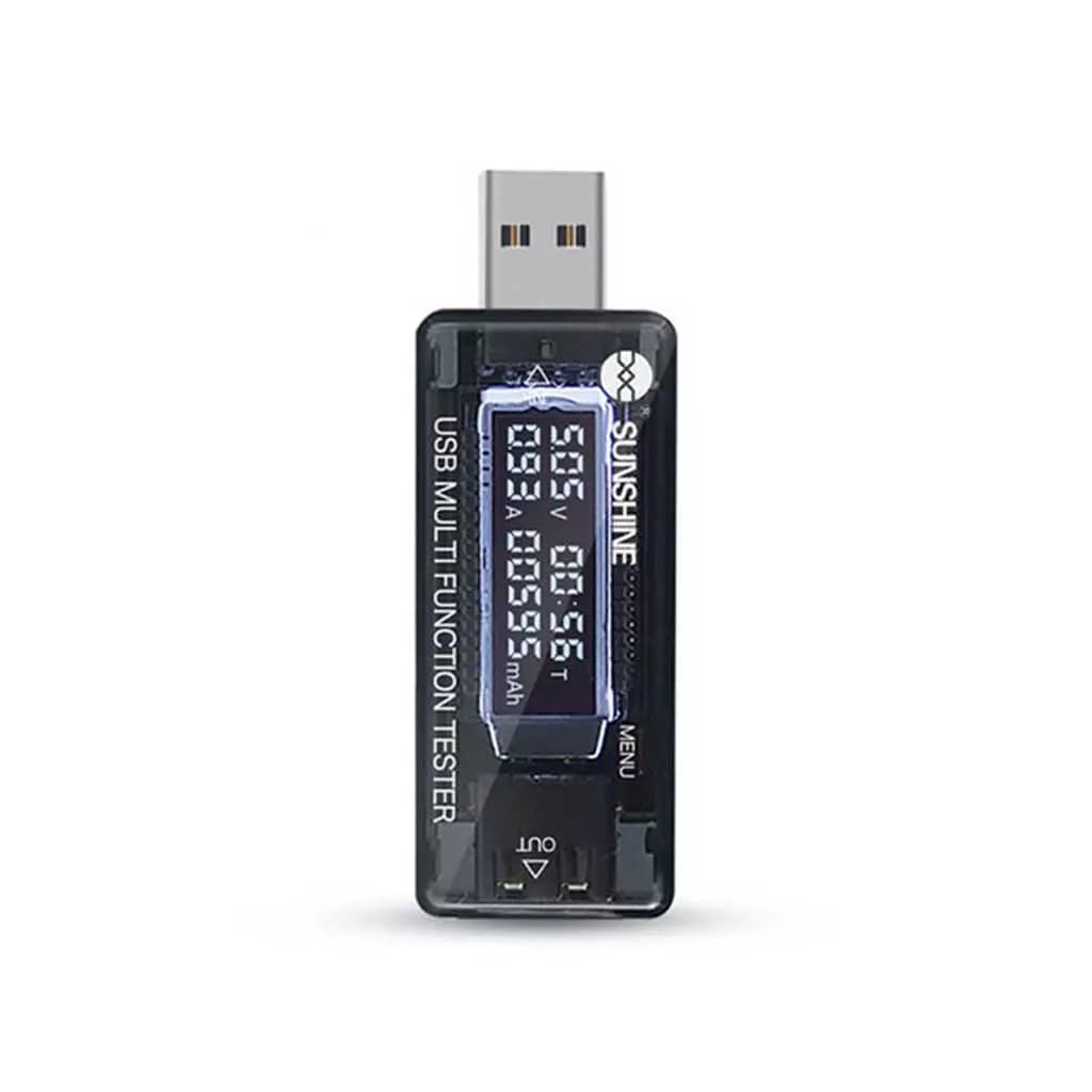 تستر شارژ USB مدل Sunshine SS-302A — تصویر ۴
