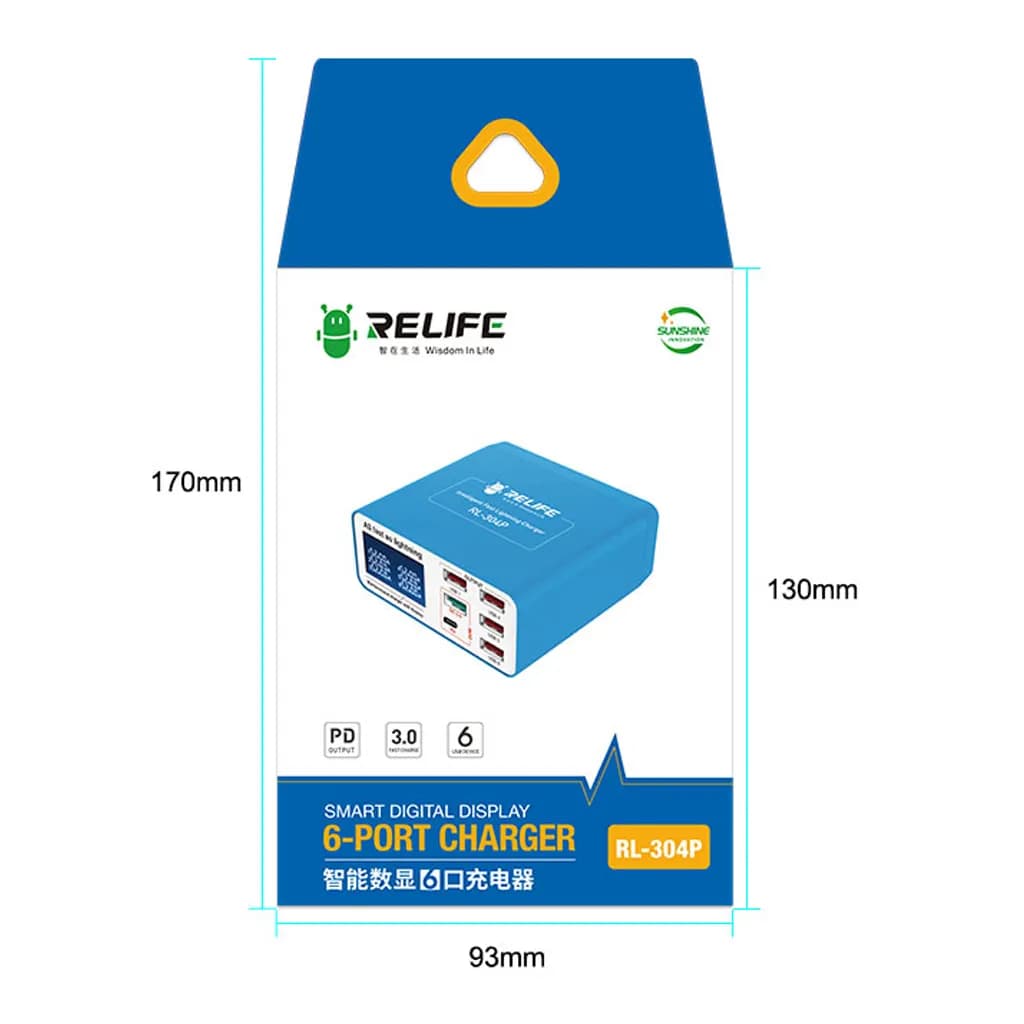 تستر شارژ Relife RL-304P — تصویر ۸