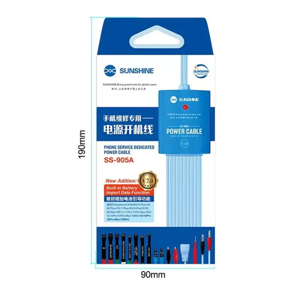 کابل پاور آیفون Sunshine SS-905A (5-12pm)