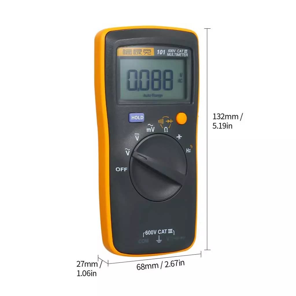 مولتی متر Fluke 101 Mini Cat — تصویر ۶