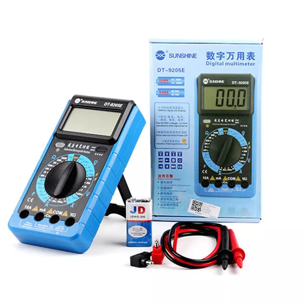 مولتی متر Sunshine DT-9205E — تصویر ۵