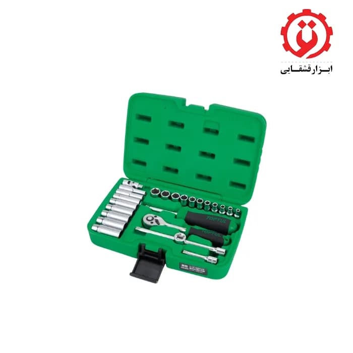 جعبه بکس 25 پارچه 1/4 اینچ تاپ تول مدل GCAI2501 — تصویر ۲