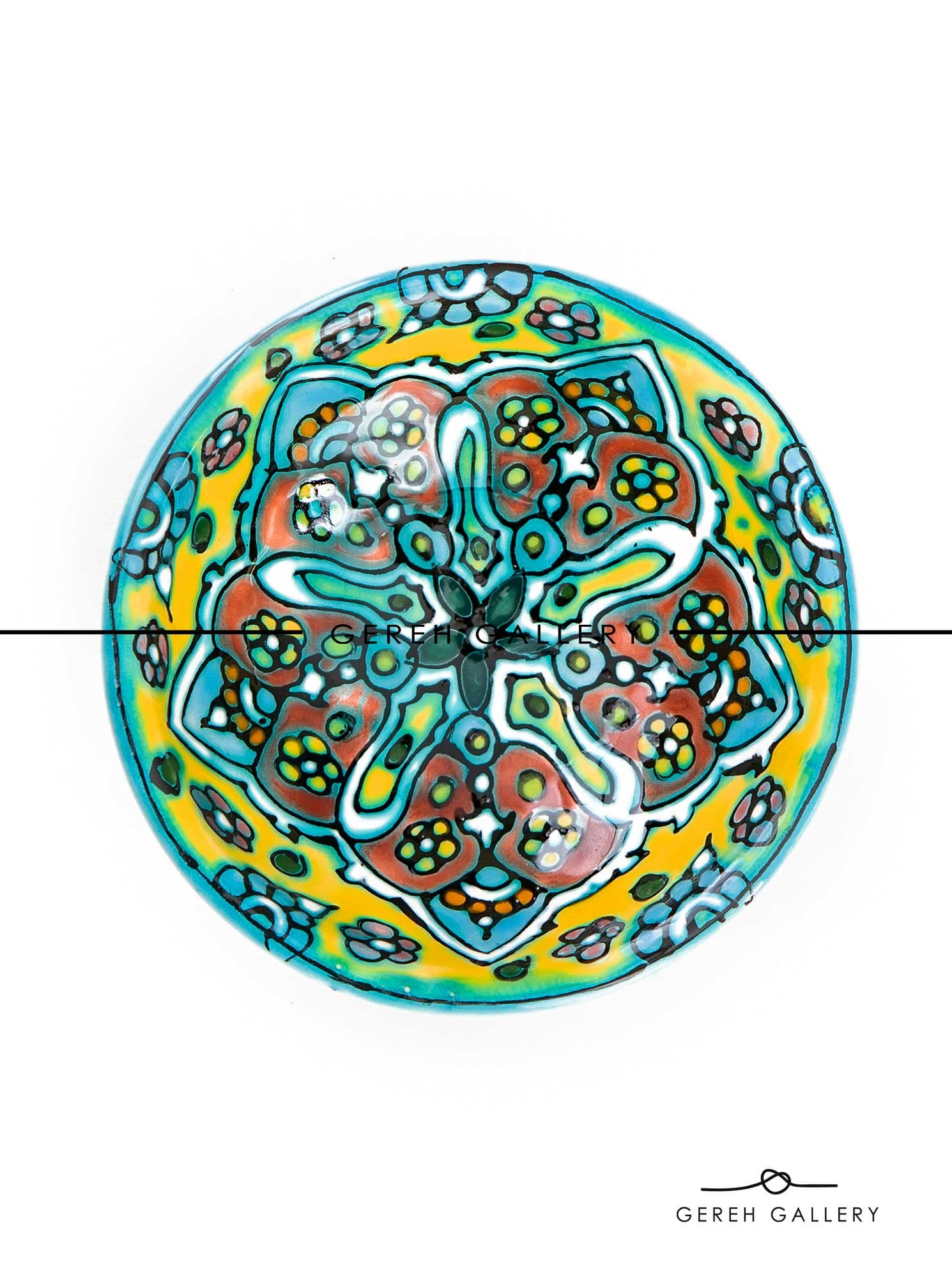 کاسه سرامیکی طرح دار سنتی