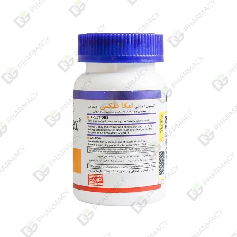 کپسول ژلاتینی امگا فلکس هلث برست — تصویر ۲