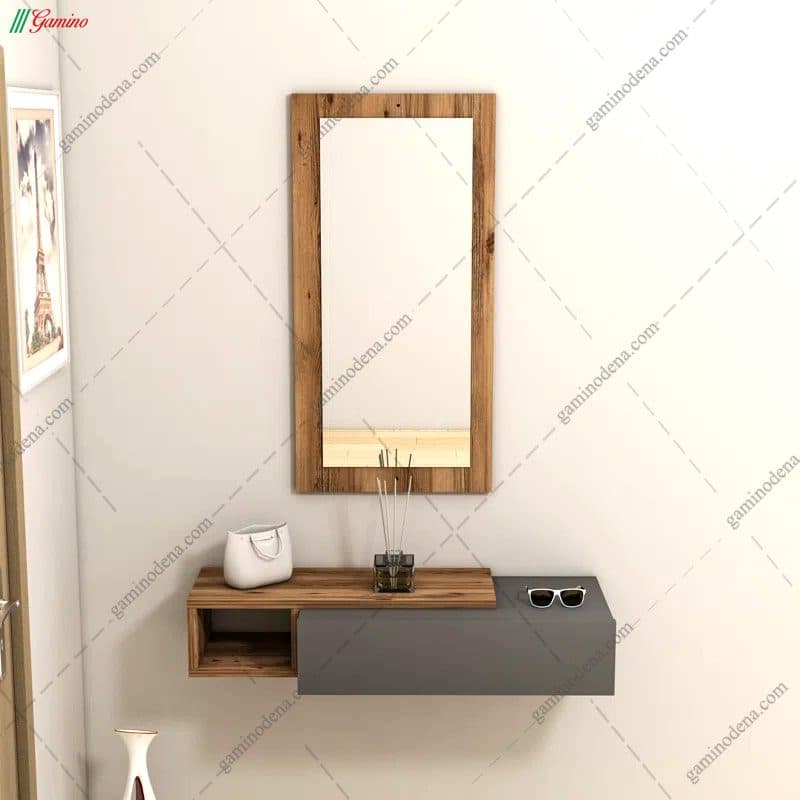 میز آرایش مدرن دیواری مدل شایسته