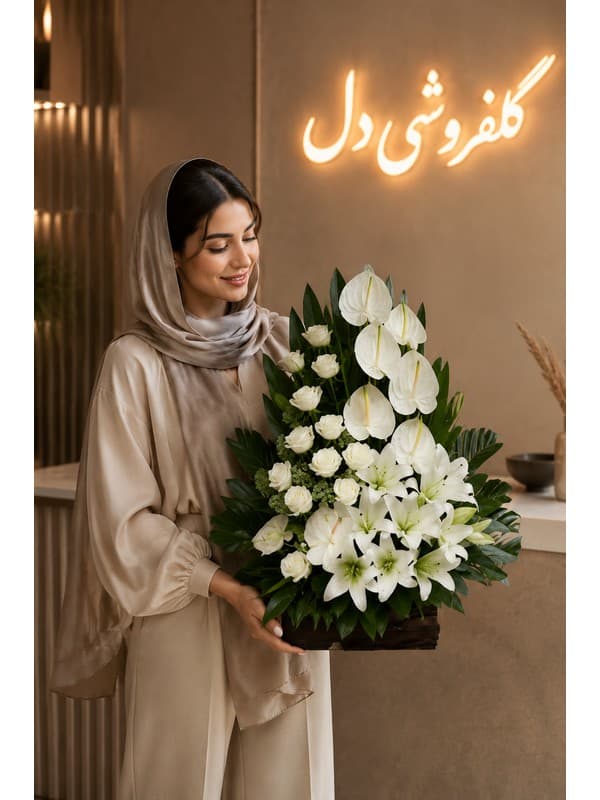 سبد گل نازی آباد | سفارش سبد گل در نازی آباد تهران — تصویر ۲