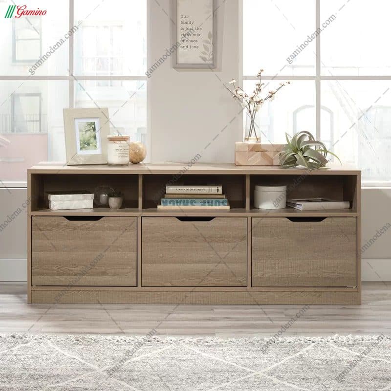 میز تلویزیون مدرن ساده و شیک ام دی اف مدل سامینا