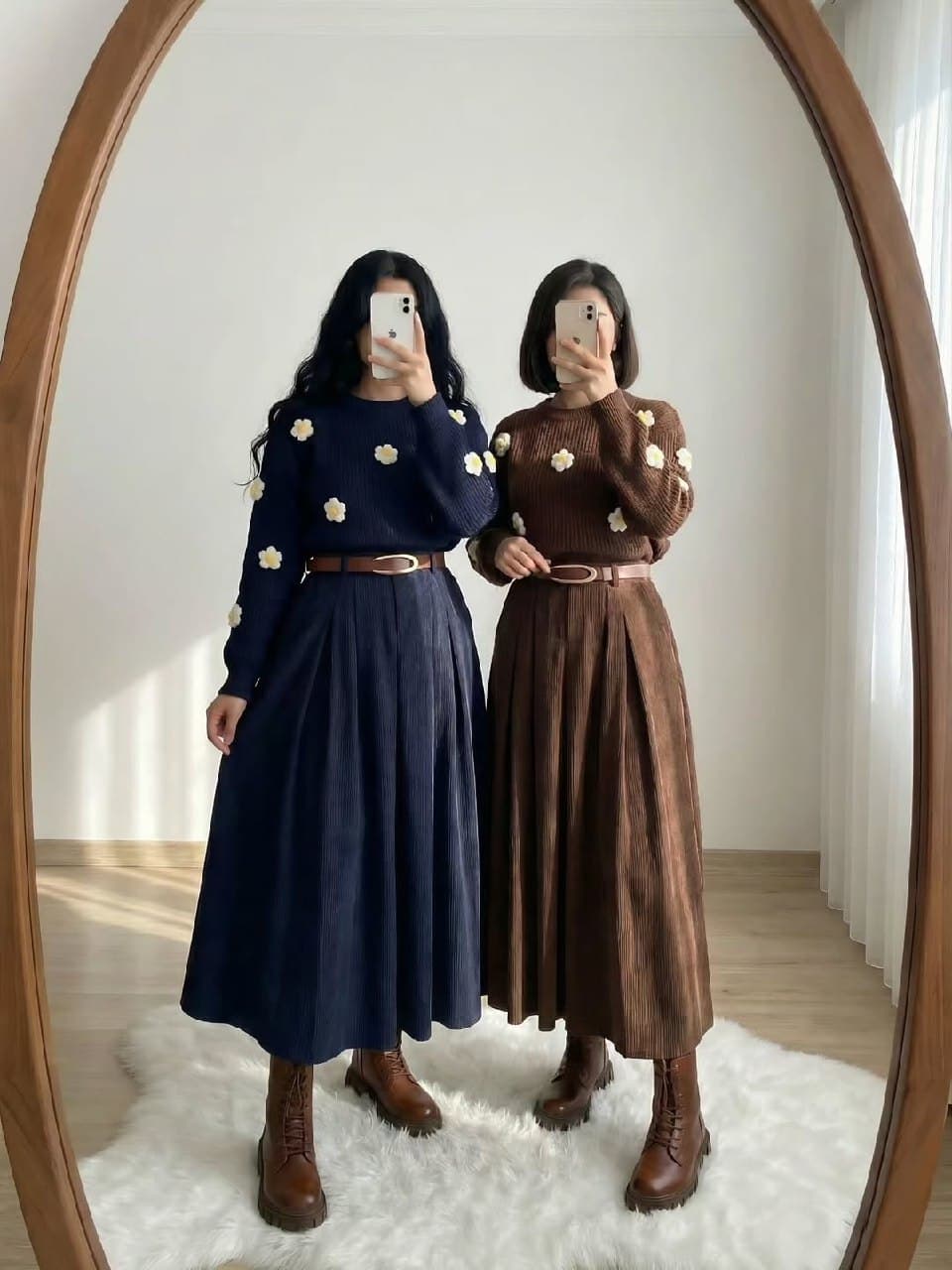 بلوز دامن زنانه مدل گیسو