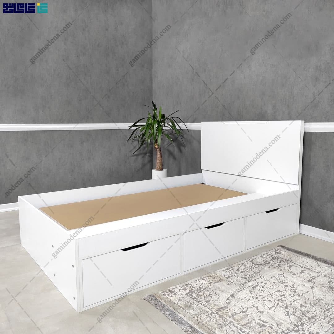تخت خواب کشودار مدرن اوپال 120