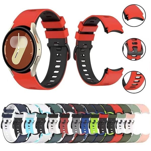 بند اسپرت ساعت سامسونگ گلکسی Watch 7 مدل Two-tone
