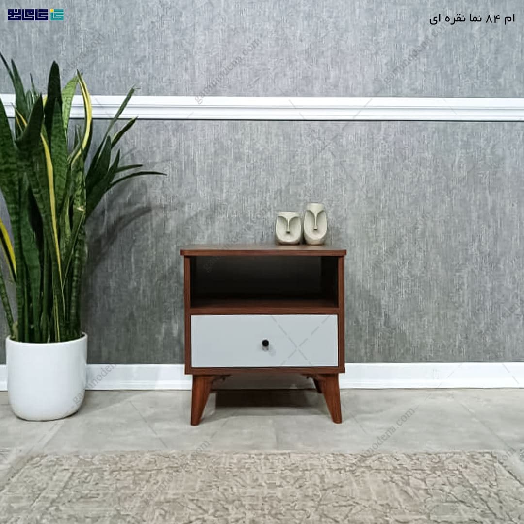 میز پاتختی مدرن ساده مدل سپهر