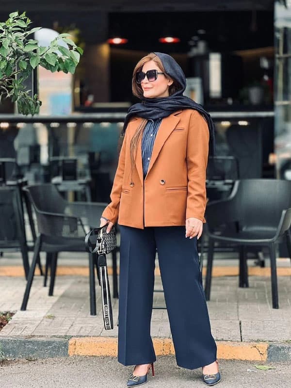 کت و شلوار و شومیز زنانه مدل دلارام — تصویر ۴