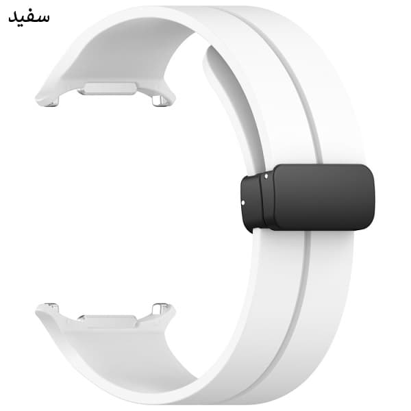 بند سیلیکونی ساعت سامسونگ گلکسی Watch Ultra مدل Magnetic Buckle — تصویر ۸