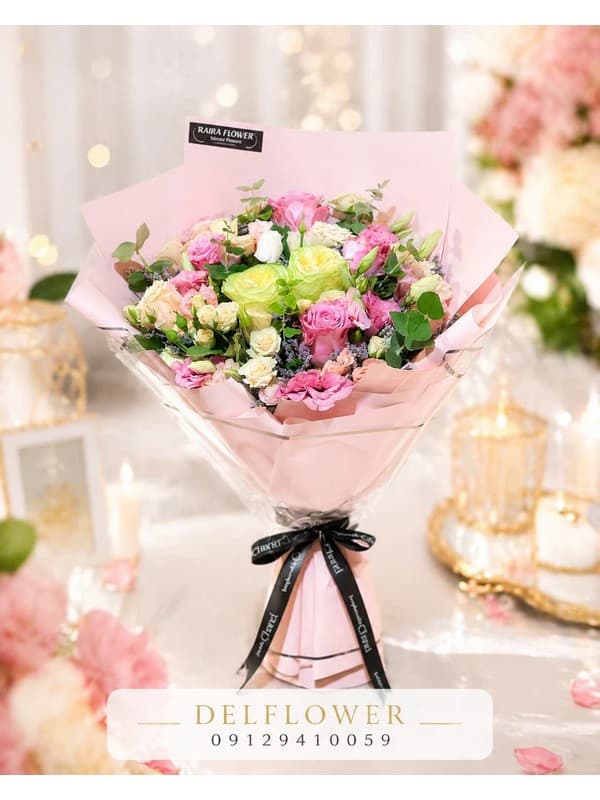 گل برای تبریک همکاری جدید
