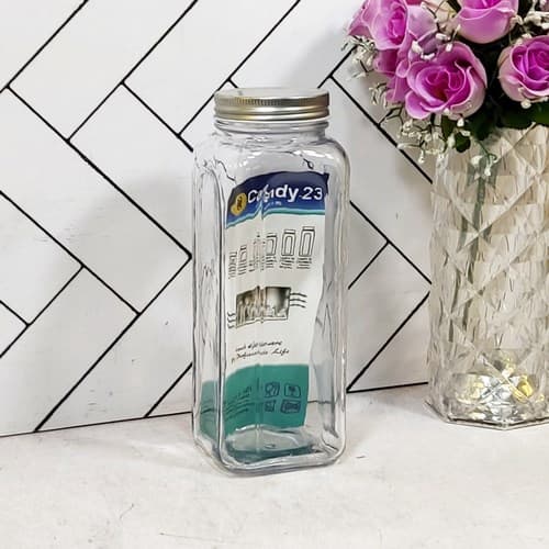 بانکه کندی 23 فله درب فلزی سفید کاوه(10) بسته 10 تایی ارسال نیمه رایگان