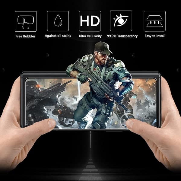 Full Glass Screen Protector For Samsung Galaxy Z Fold 6 — تصویر ۶