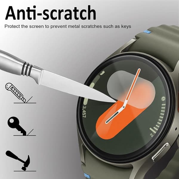 Samsung Galaxy Watch 7 40mm Glass Screen Protector — تصویر ۵