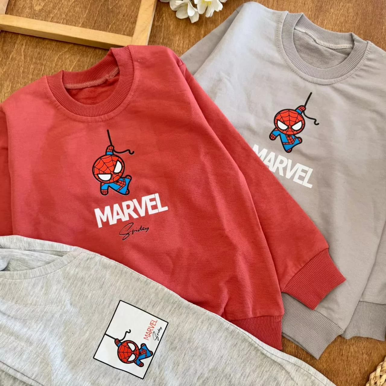 بلوز شلوار مرد عنکبوتی Marvel سایز ۴۵،۵۰ کد ۵۶۹۸ — تصویر ۴
