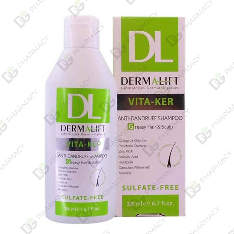 شامپو ضد شوره موی چرب ویتا کر |Vita Ker Anti Dandruff Shampoo For Greasy Hair