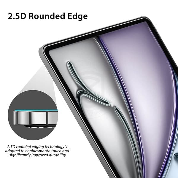 Glass Screen Protector For Apple iPad Air 13 2024 — تصویر ۳